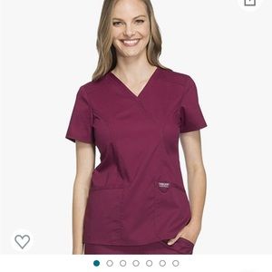 Cherokee Maroon Scrub Set